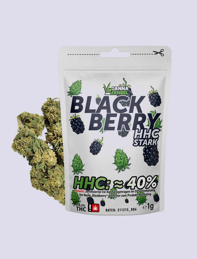 HHC-Blüte Blackberry mit 40% HHC