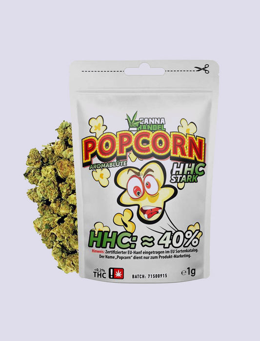HHC-Blüte Popcorn mit 40% HHC