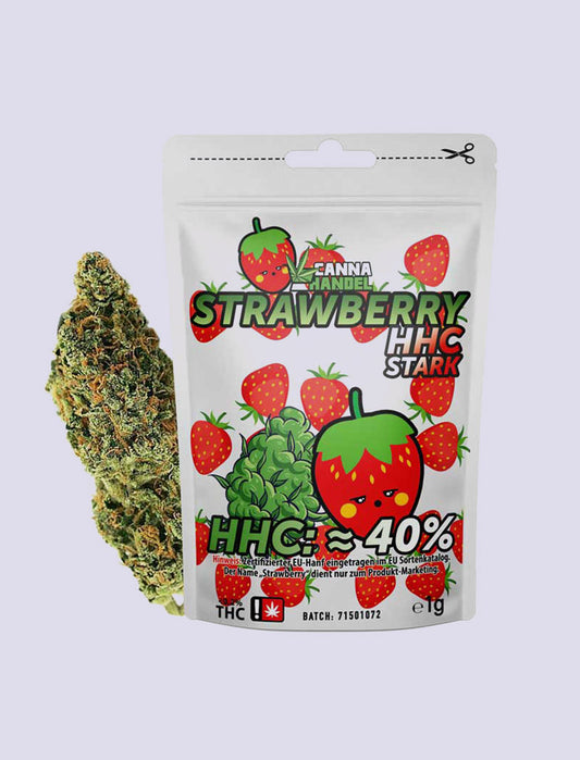 HHC-Blüte Strawberry mit 40% HHC