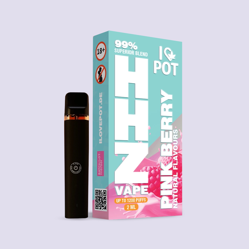 HHZ Vape Pen 95% - Pink Berry 2ml