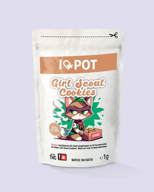 10-OH-HHC Blüte - Girl Scout Cookies - HHC VAPES