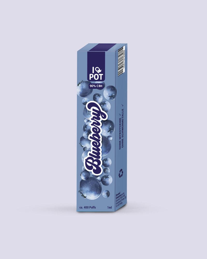 CBH Vape Pen 90% - Blueberry - HHC VAPES