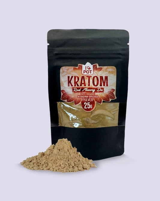 Kratompulver 25g - Red Maeng Da - HHC VAPES