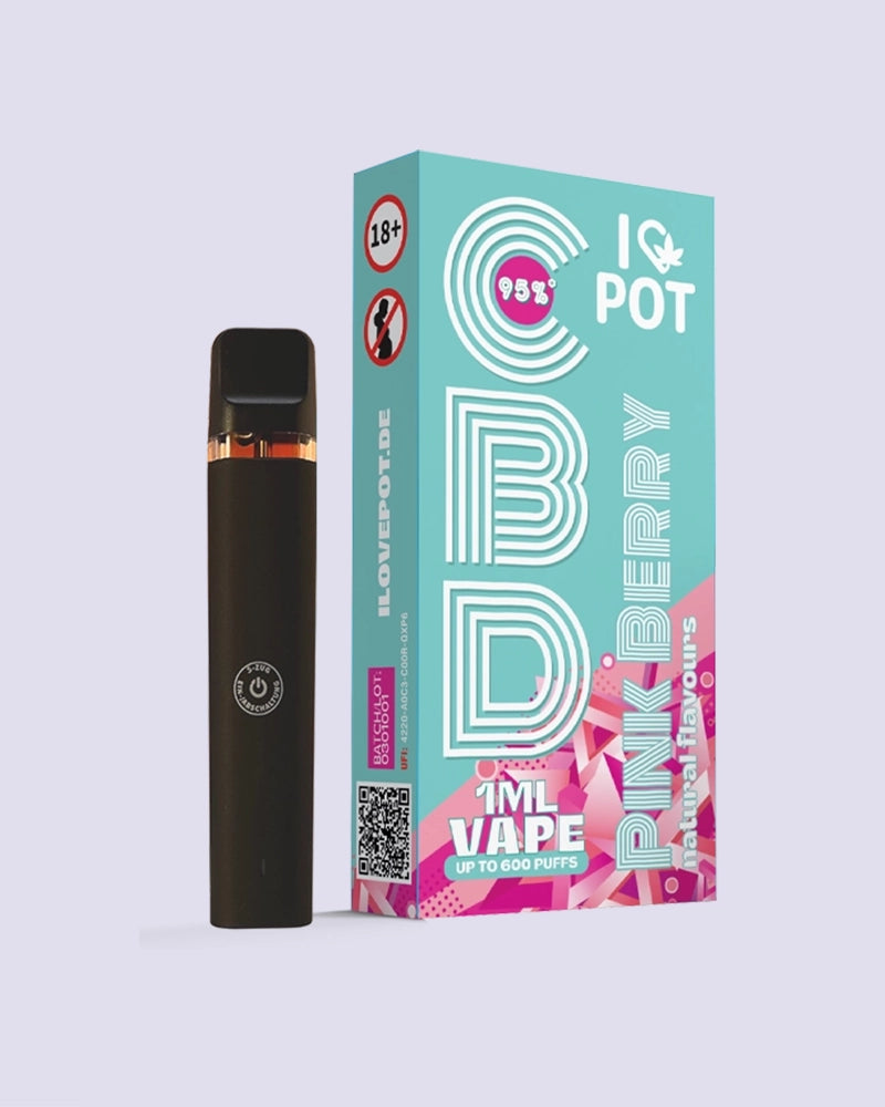 CBD Vape Pen 95% - Pink Berry - HHC VAPES