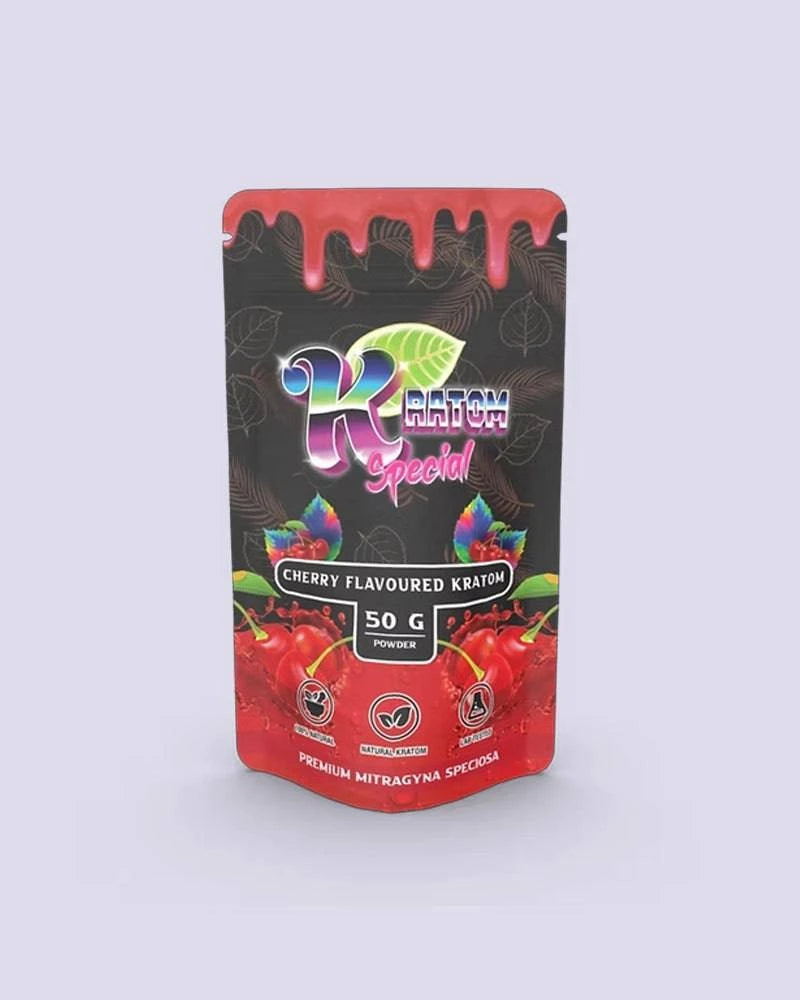 Kratompulver 50g - Cherry - HHC VAPES