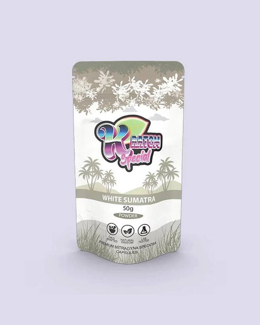 Kratompulver 50g - White Sumatra - HHC VAPES