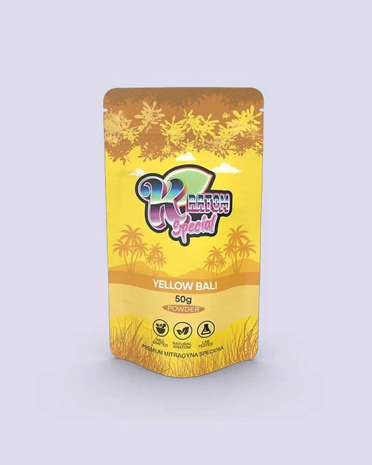 Kratompulver 50g - Yellow Bali - HHC VAPES