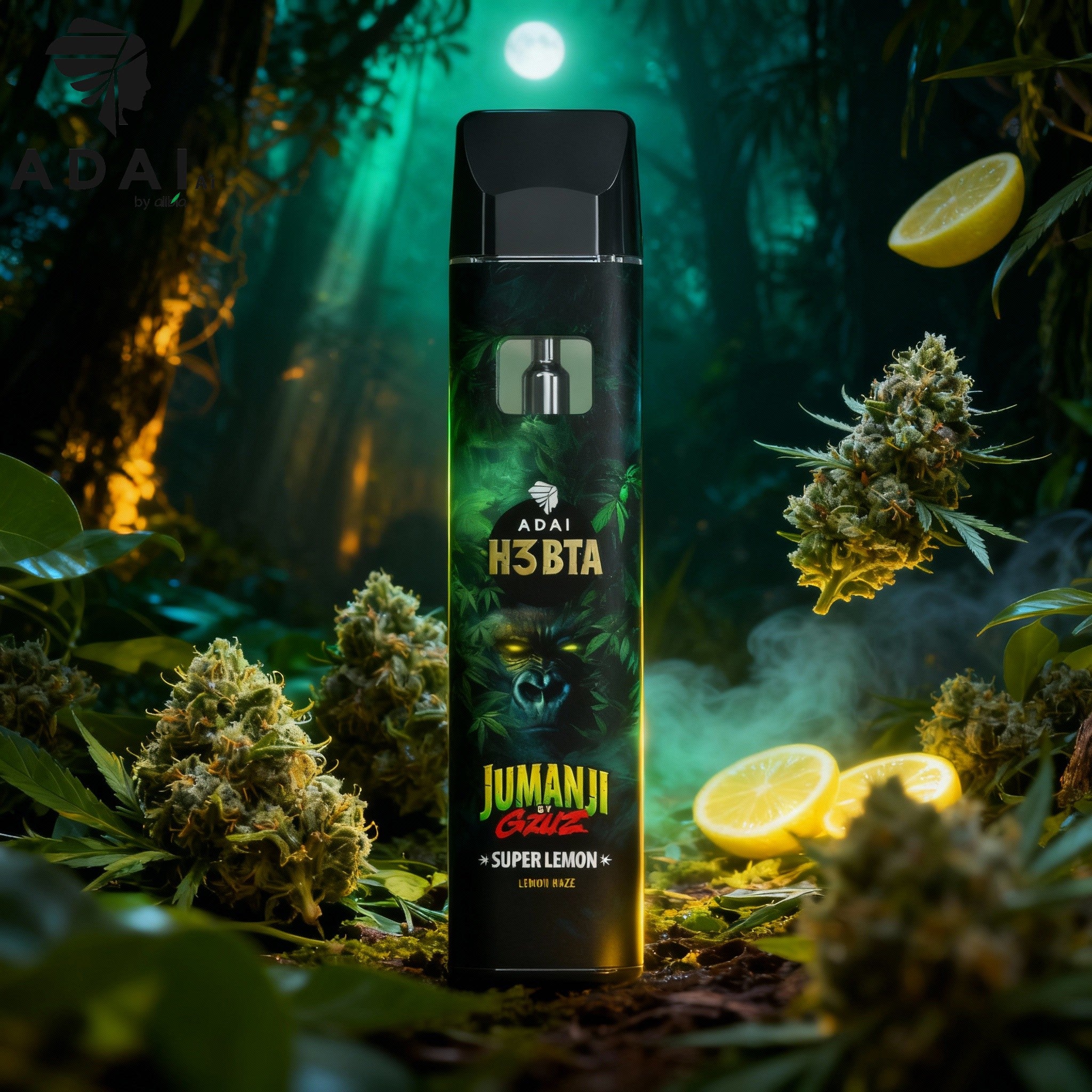 JUMANJI  VAPE - H3BTA - Super Lemon (Lemon Haze)