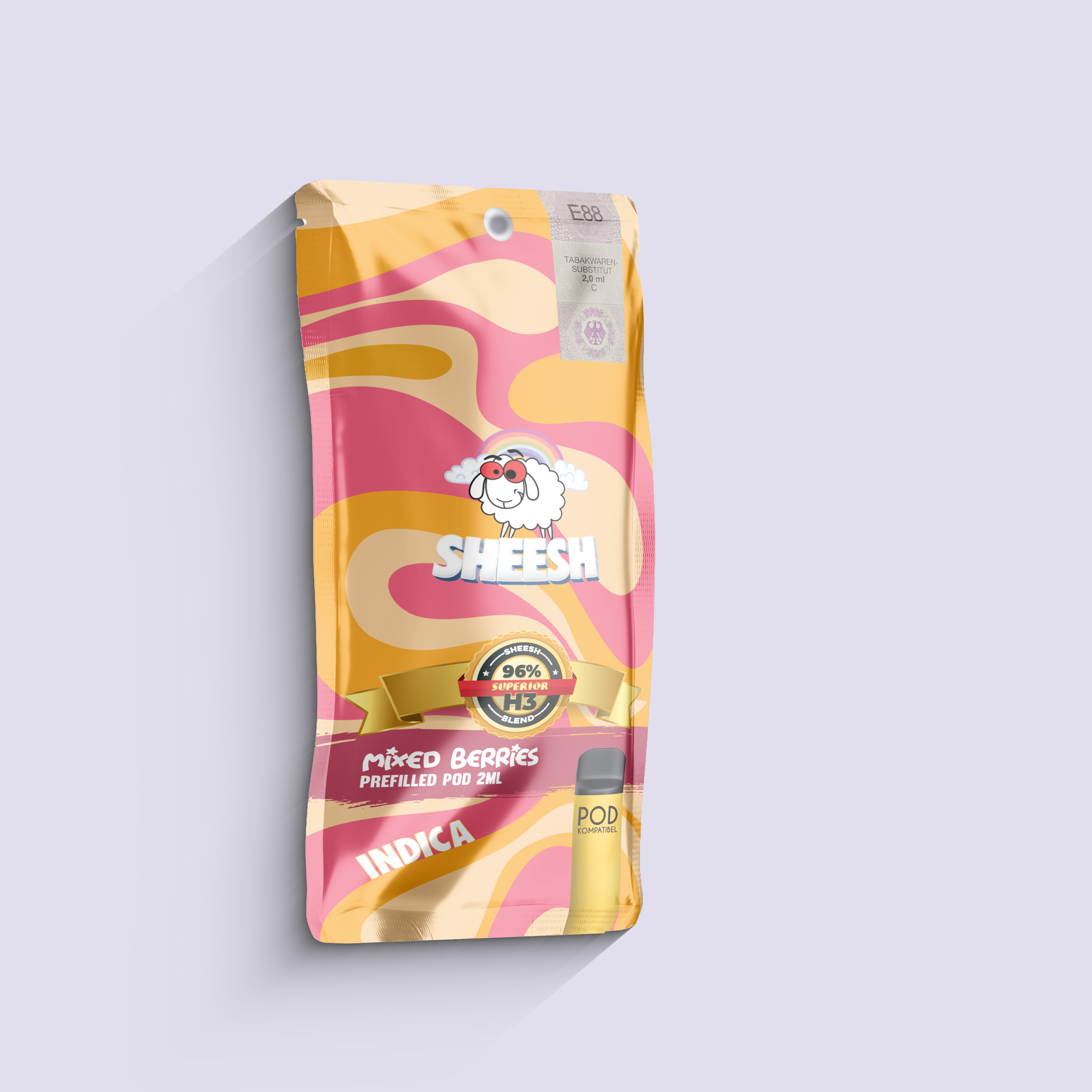 SHEESH - 96% H2 Superior Pod 2ml - Mixed Berries