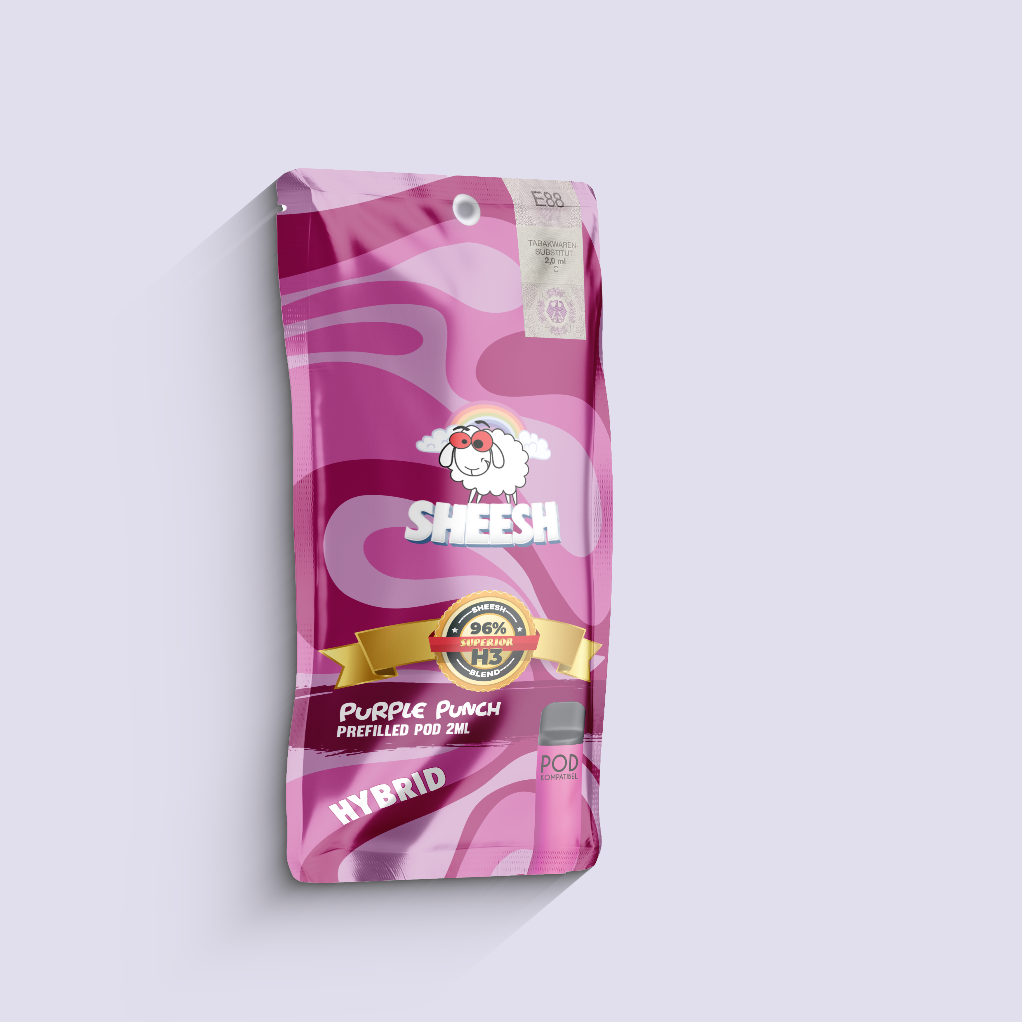 SHEESH - 96% H3 Superior Pod 2ml - Purple Punch