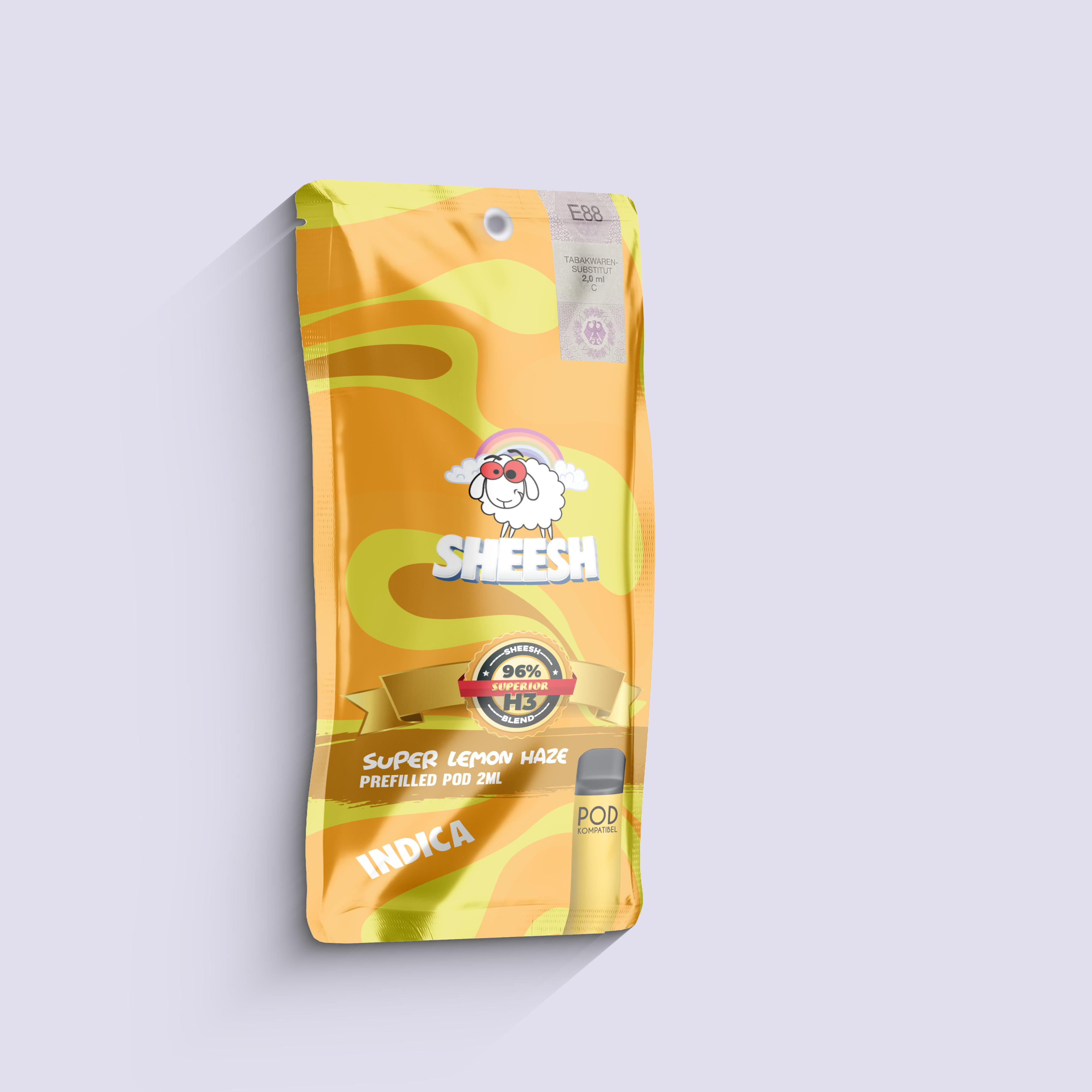 SHEESH - 96% H3 Superior Pod 2ml - Super Lemon Haze