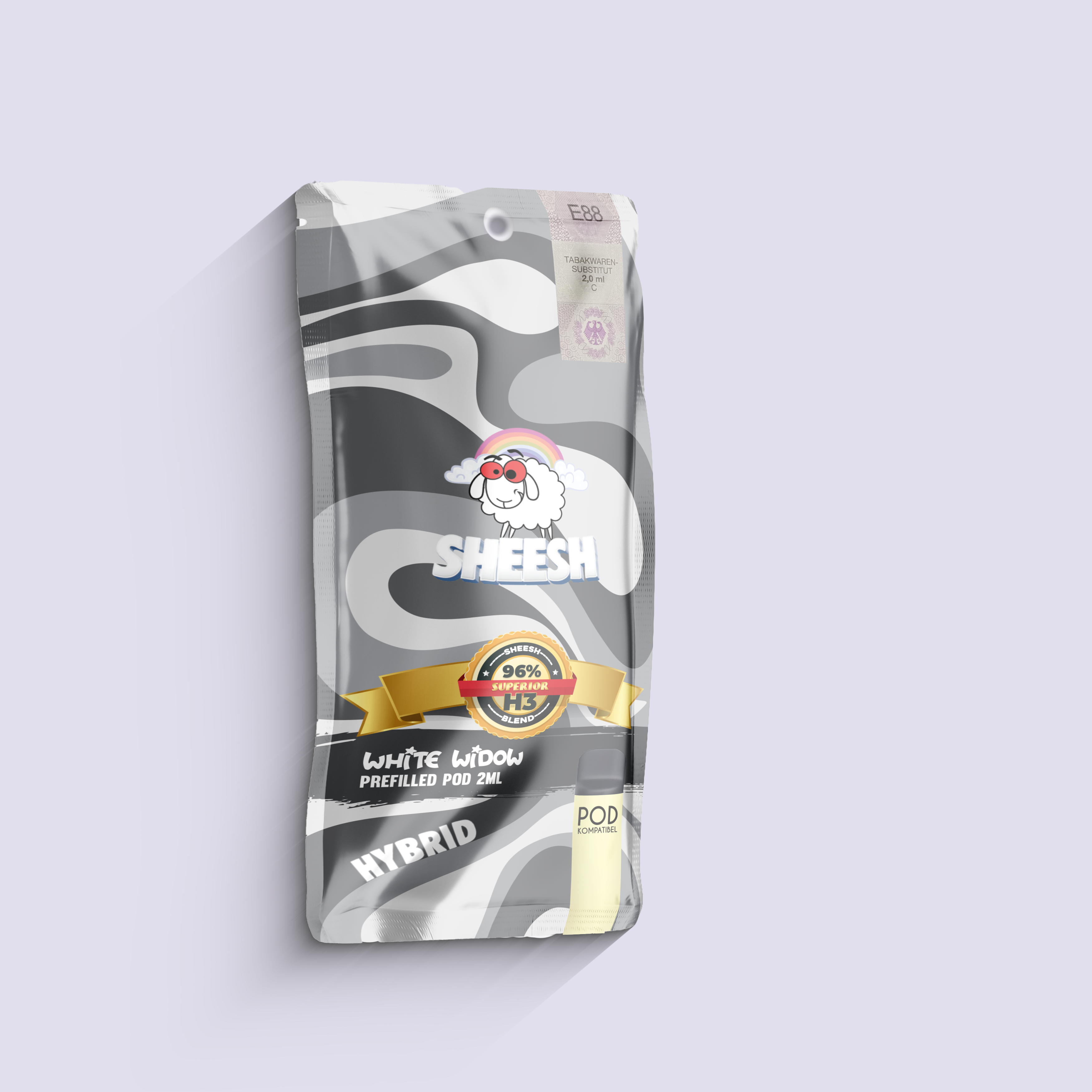 SHEESH - 96% H3 Superior Pod 2ml - White Widow